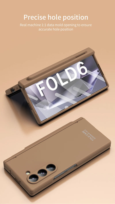 FlexMate Z Fold – Matte Shockproof Case with Hinge Protection & MagSafe