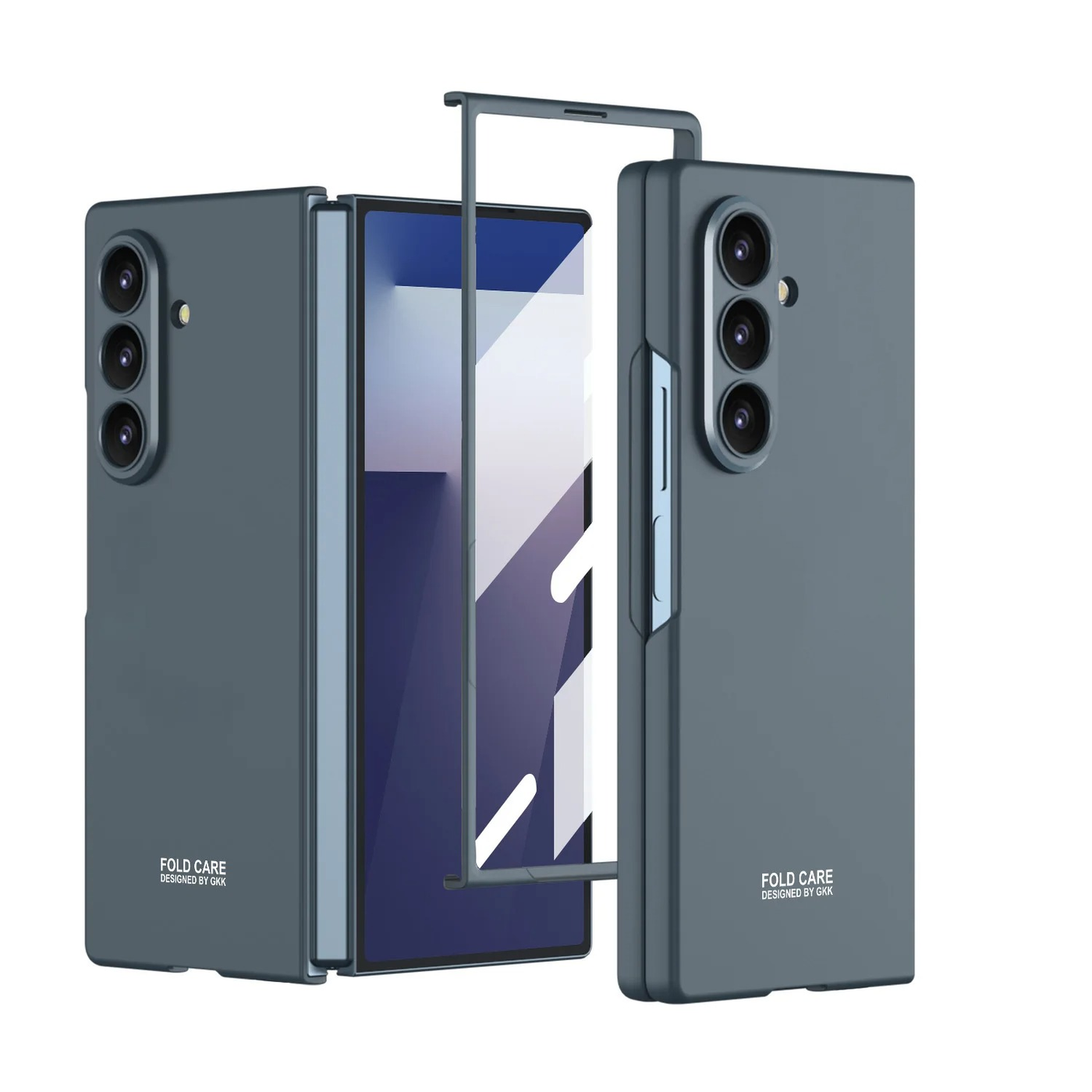 FoldShield Z Armor – Shockproof Matte Case with Outer Screen Protection