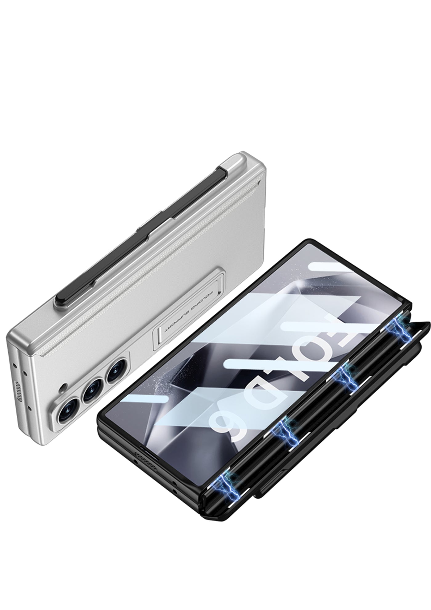 MagCore Armor  Z Fold 6,5,4,3 Pen Holder & Hinge Shield Case