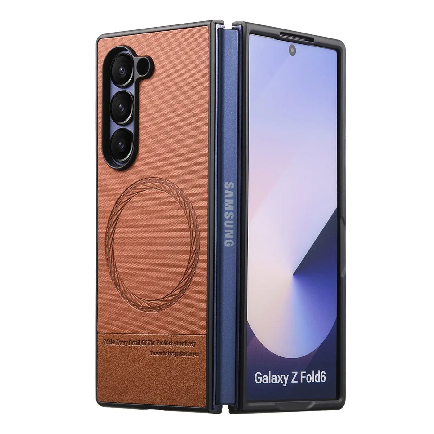 MagSplice Fold 7,6,5,4 Ultra-Slim Leather Magnetic Case