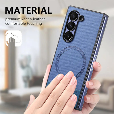 MagSplice Fold 7,6,5,4 Ultra-Slim Leather Magnetic Case