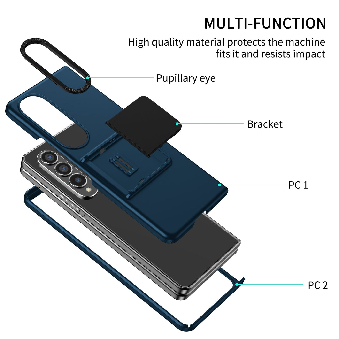 ShockStand Z Fold 6, 5, 4 Portable Case