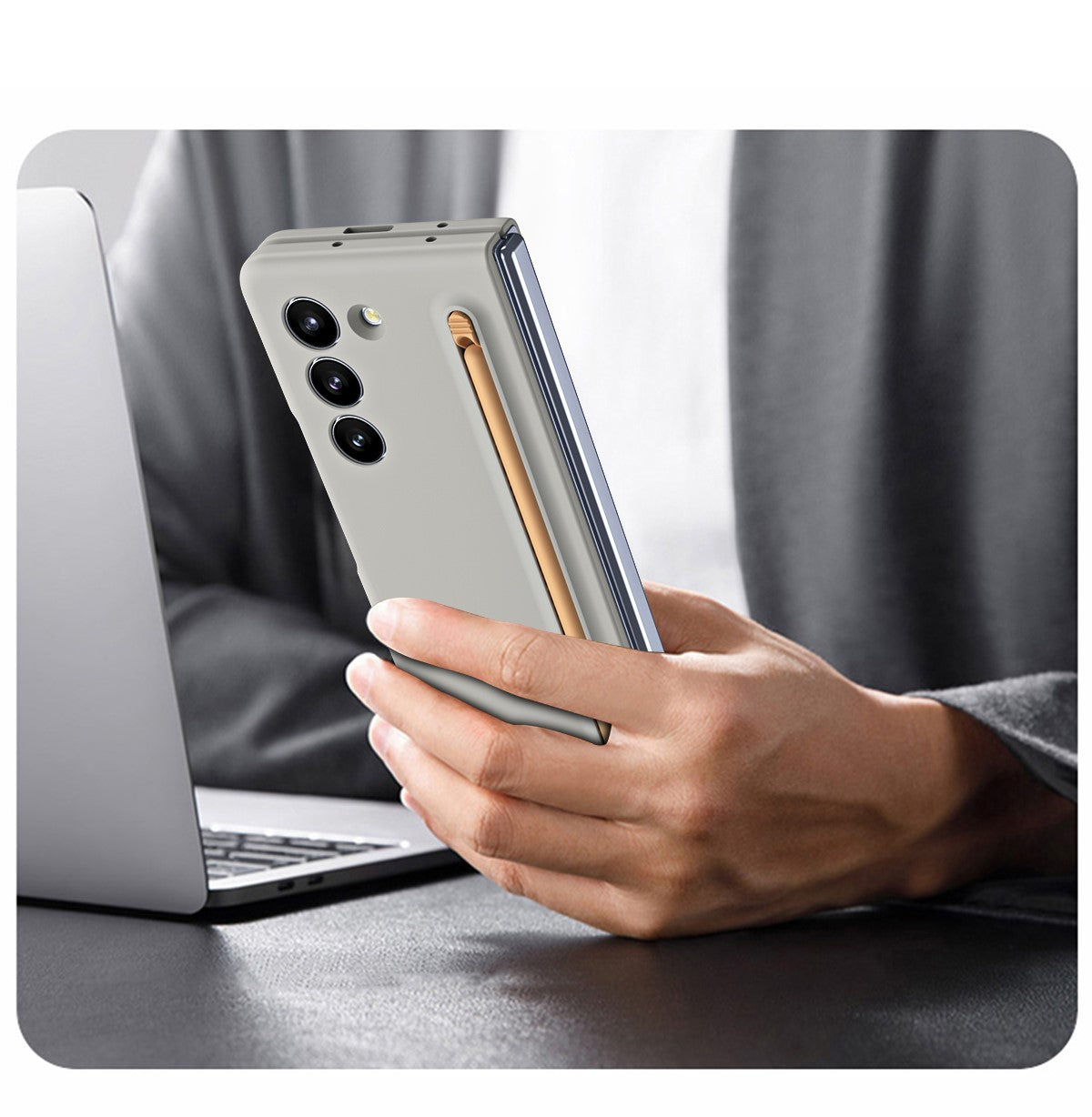 z fold slim case with pen slot