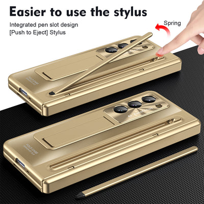 Z Fold 6 Magnetic Kickstand Touch Pen Case