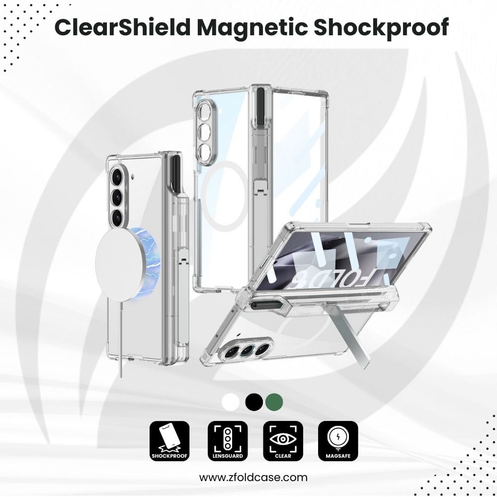 ClearShield Z Fold 6 Magnetic Shockproof Case